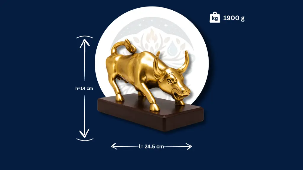 Charging Bull for NW in Vastu